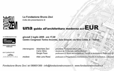 Torino: presentazione del libro Una guida all’architettura moderna dell’E.U.R.