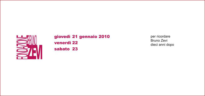 (Italiano) Per ricordare Bruno Zevi 10 anni dopo