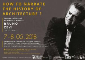 Haifa: How to narrate the History of Architecture - Bruno Zevi