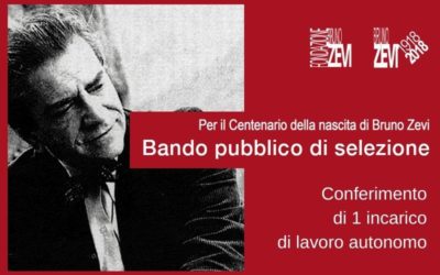 BANDO PUBBLICO DI SELEZIONE PER IL CONFERIMENTO DI UN INCARICO DI LAVORO AUTONOMO